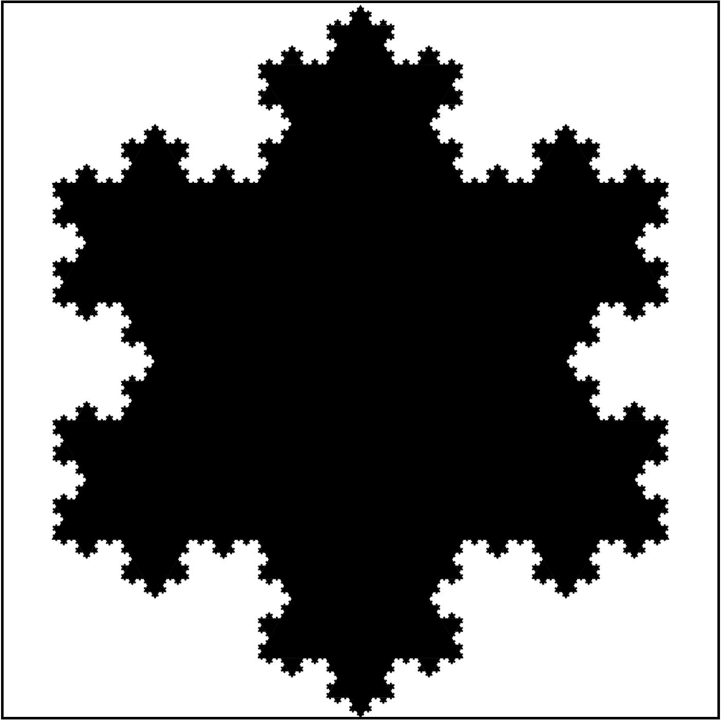 koch snowflake
